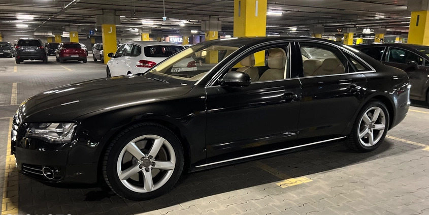 Audi A8 cena 85400 przebieg: 236150, rok produkcji 2012 z Pruchnik małe 301